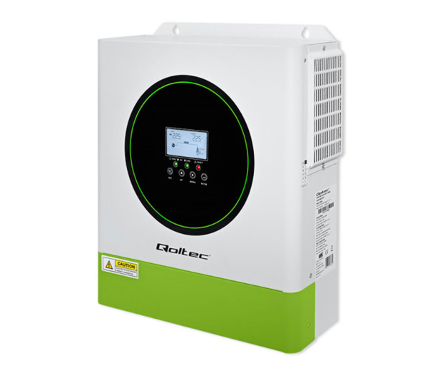 QOLTEC Hybrydowy inwerter solarny Off-Grid 3500W 100A/24V MPPT - 1330695 - zdjęcie 2